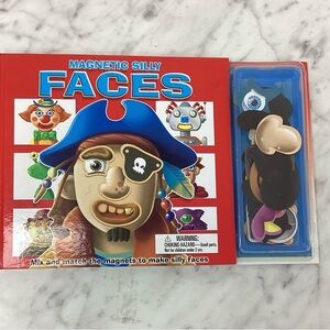Magnetic Silly Faces book.